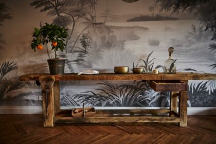 restaurant-affinite-architect-et-decorateur-d-interieurPhoto-lune Décoration intérieure du restaurant Lune avec l'agence Caroline Tissier intérieurs