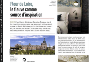 La Loire comme inspiration de la décoration intérieure de l'hôtel