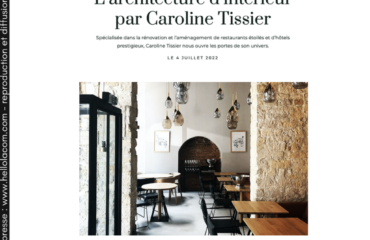 L'architecture intérieure par Caroline Tissier