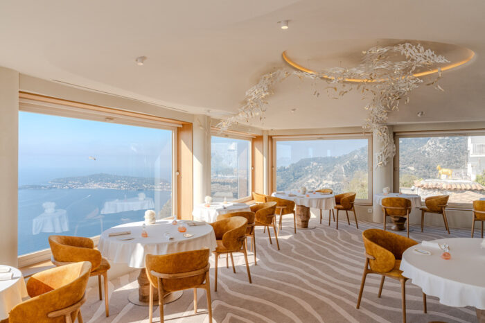 Architecture d'Intérieur du restaurant gastronomique La Chèvre d'Or